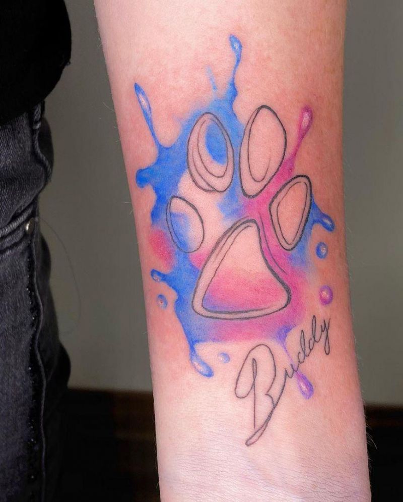 30 Pretty Splash Tattoos You Will Love