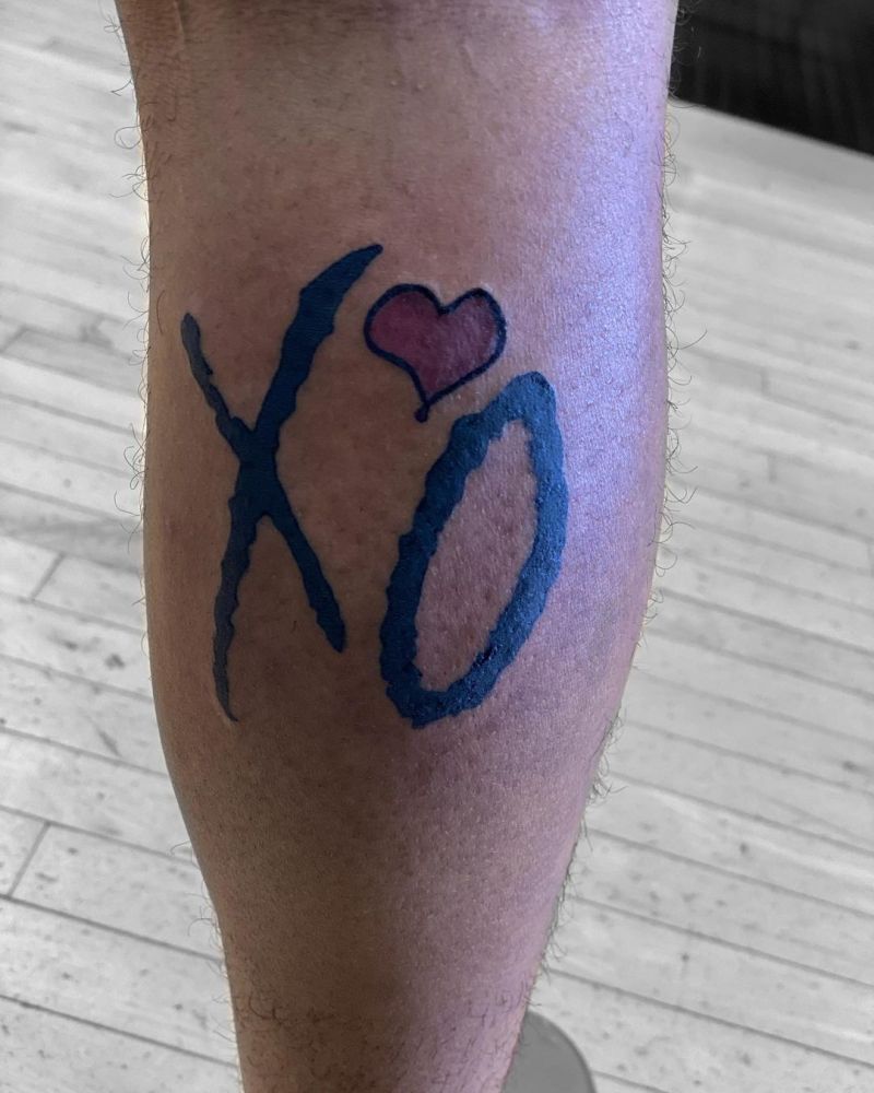 30 Pretty XO Tattoos You Can Copy