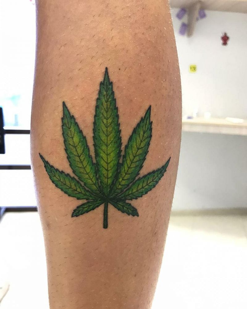 30 Pretty Hemp Tattoos You Must Love