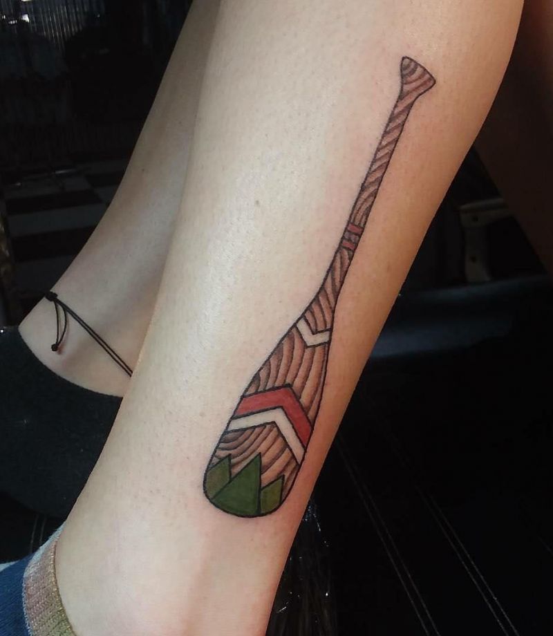 30 Pretty Paddle Tattoos Make You Attractive