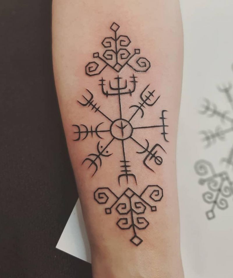 30 Mysterious Rune Tattoos Improve Your Temperament