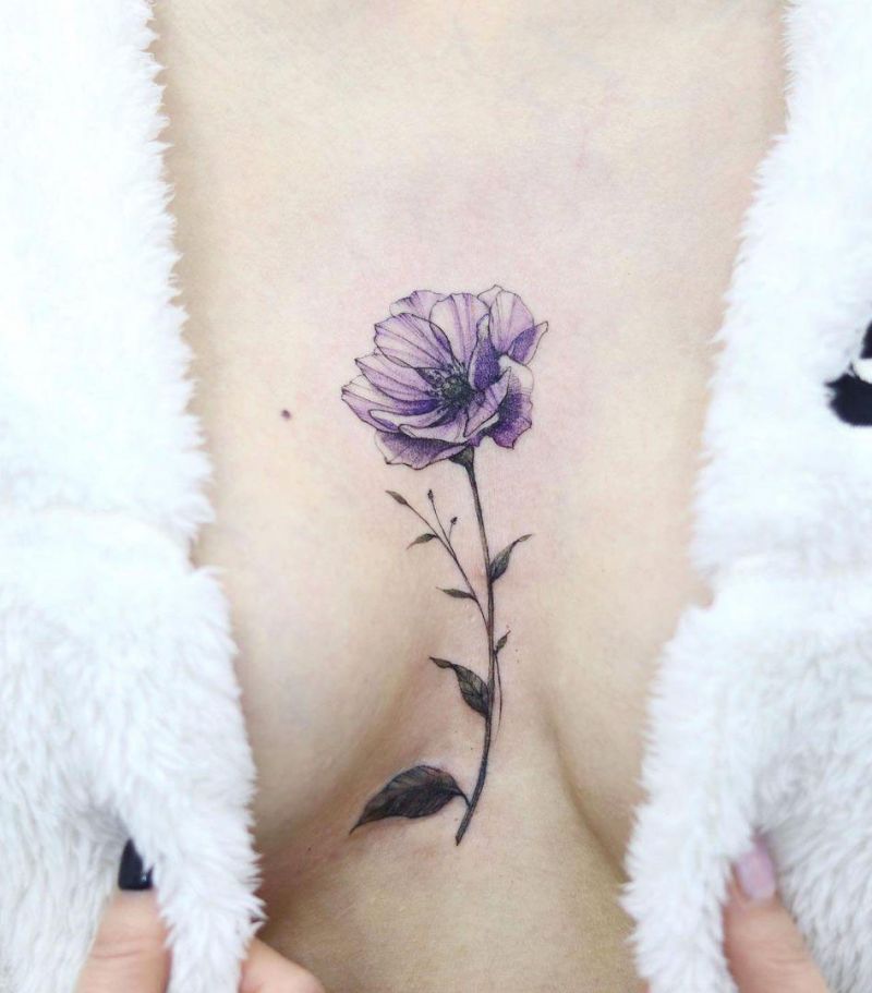 30 Pretty Anemone Tattoos You Must Try