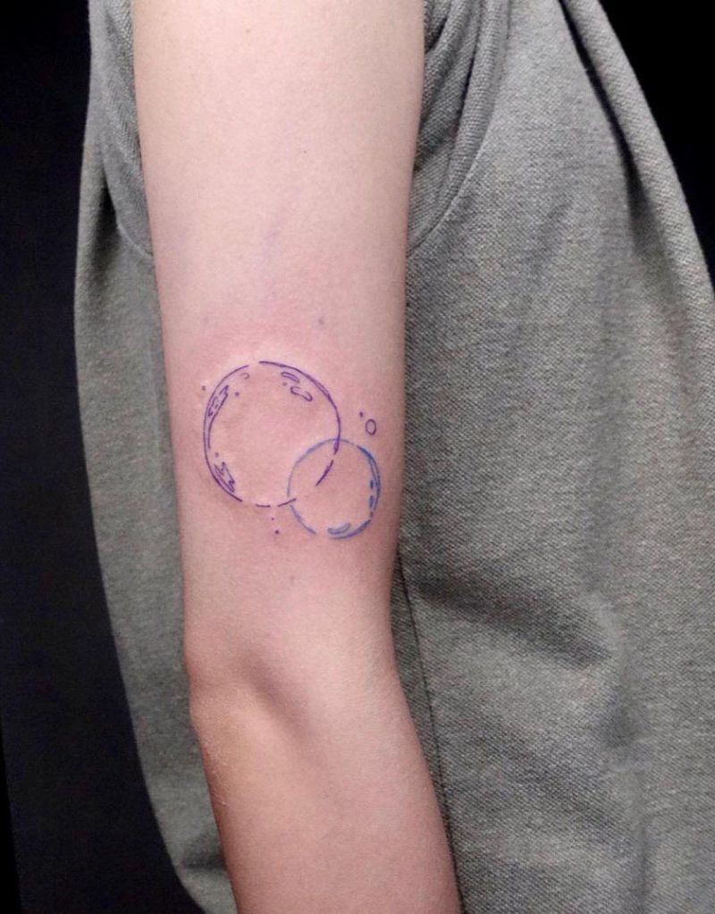 30 Pretty Bubble Tattoos You Will Love