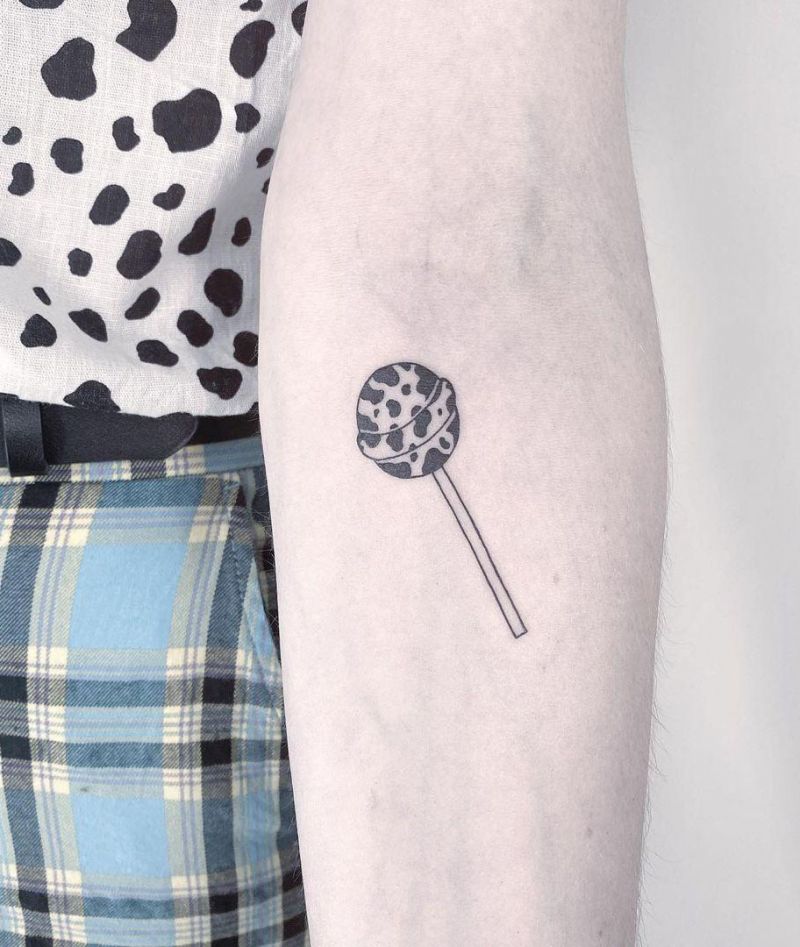 30 Pretty Lollipop Tattoos You Will Love