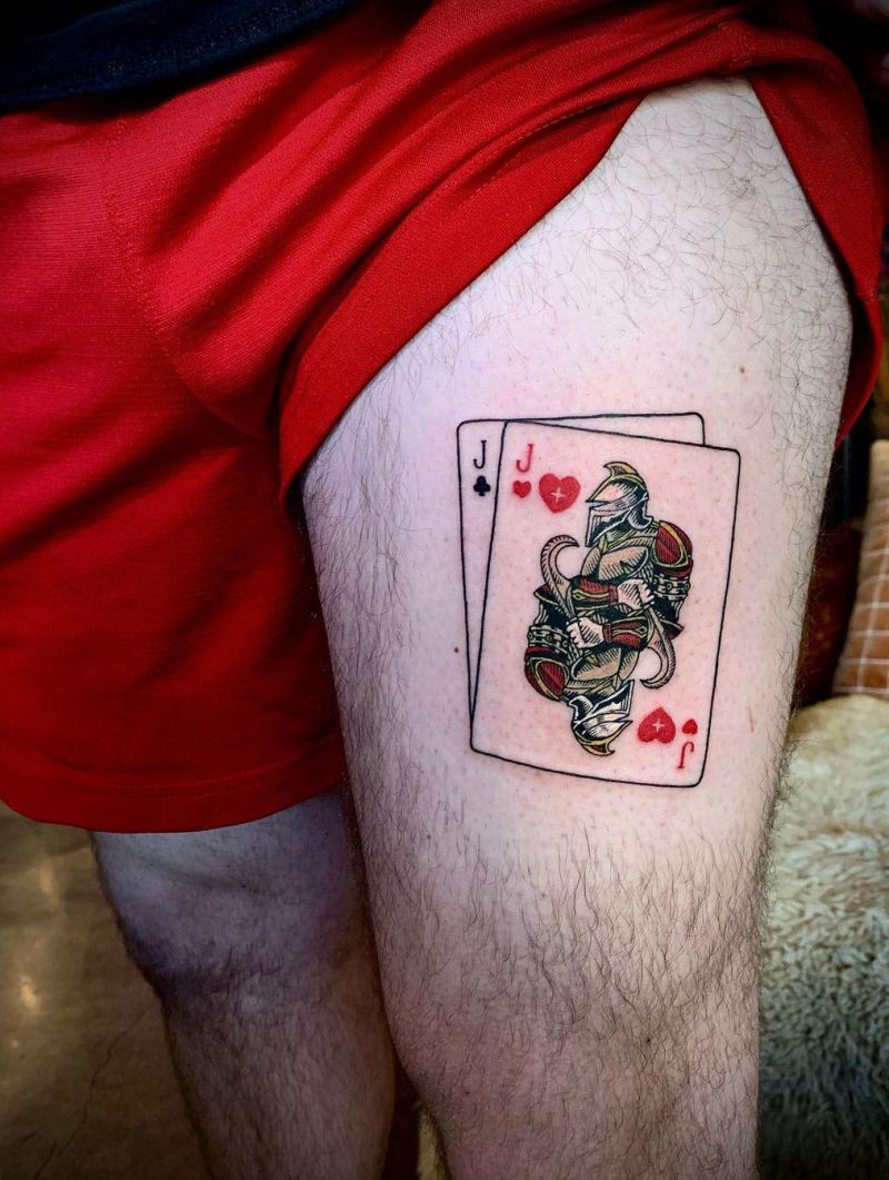 30 Pretty Playing Card Tattoos You Need to Copy