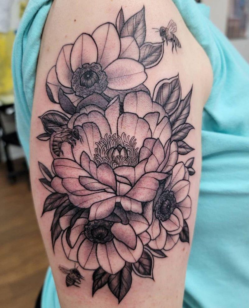 30 Pretty Anemone Tattoos You Must Try