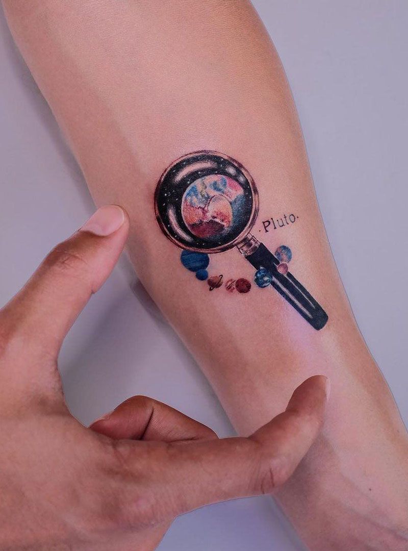 30 Perfect Magnifying Glass Tattoos Make You Attractive