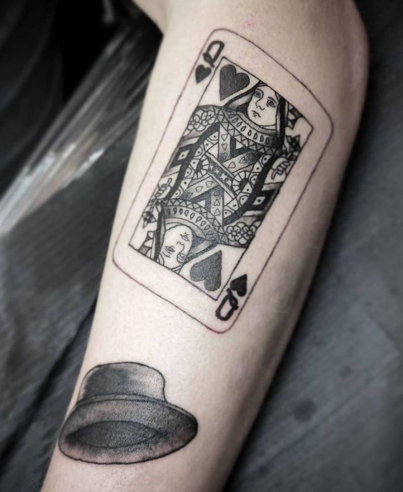 30 Pretty Playing Card Tattoos You Need to Copy