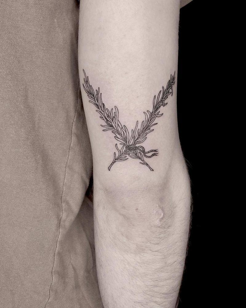 30 Gorgeous Rosemary Tattoos You Can Copy