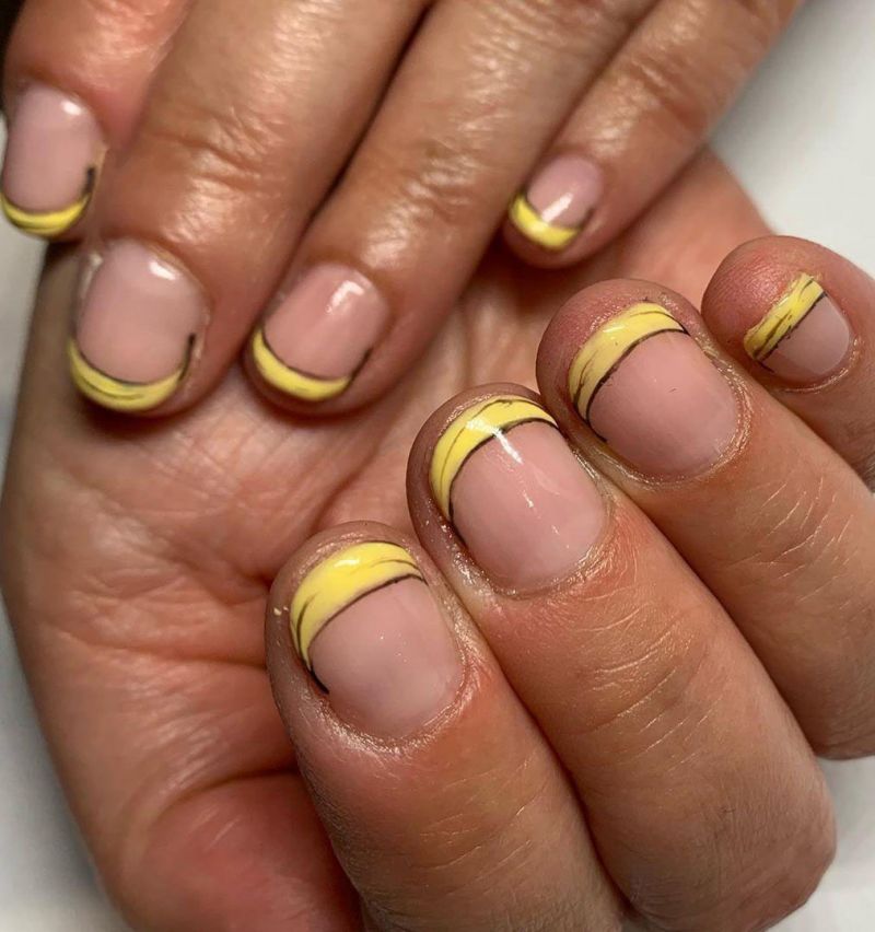 30 Stylish Banana Nail Art Designs You Can Copy