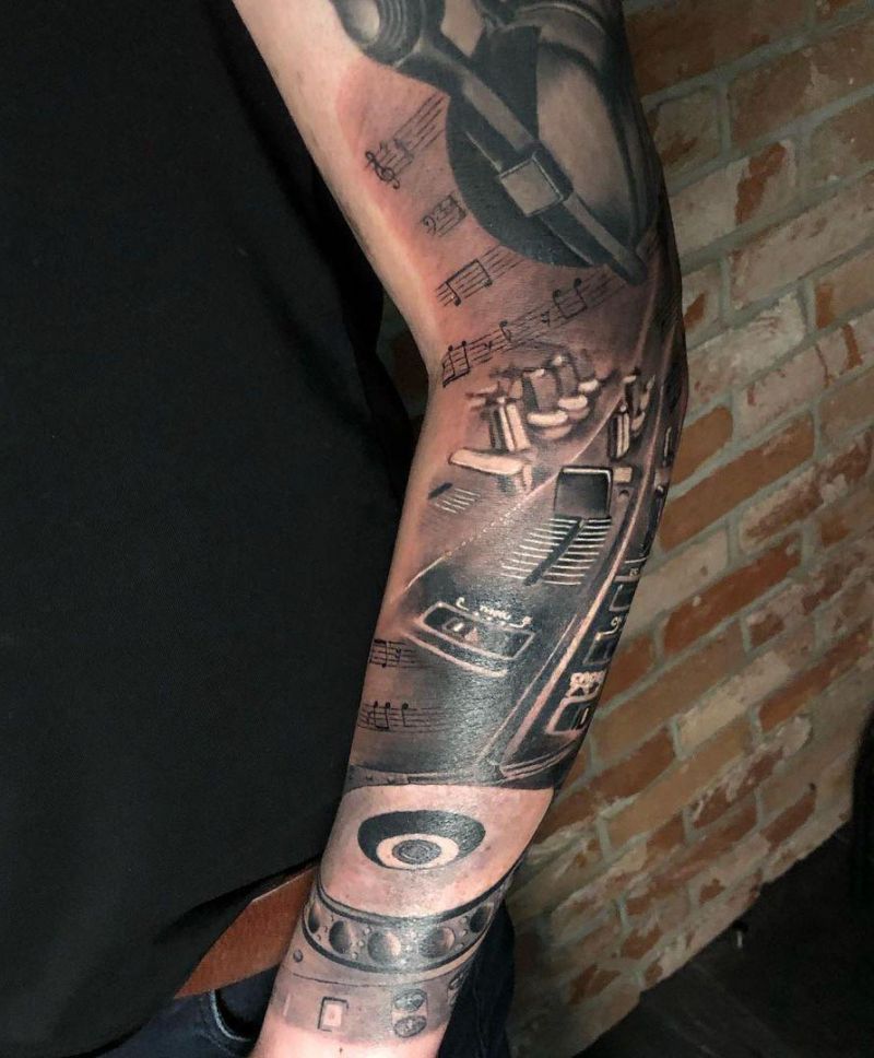 30 Pretty Dj Tattoos You Will Love