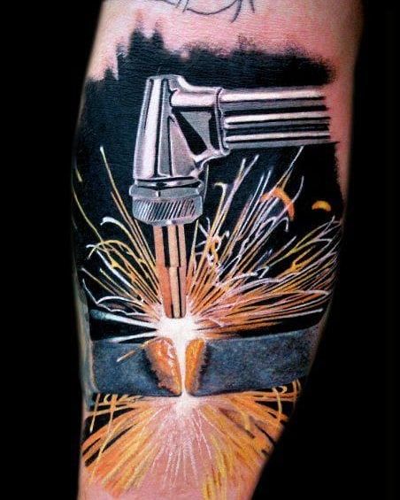 30 Pretty Welding Tattoos For Inspiration