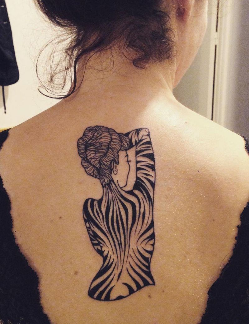 15 Great Zebra Print Tattoos You Must Love