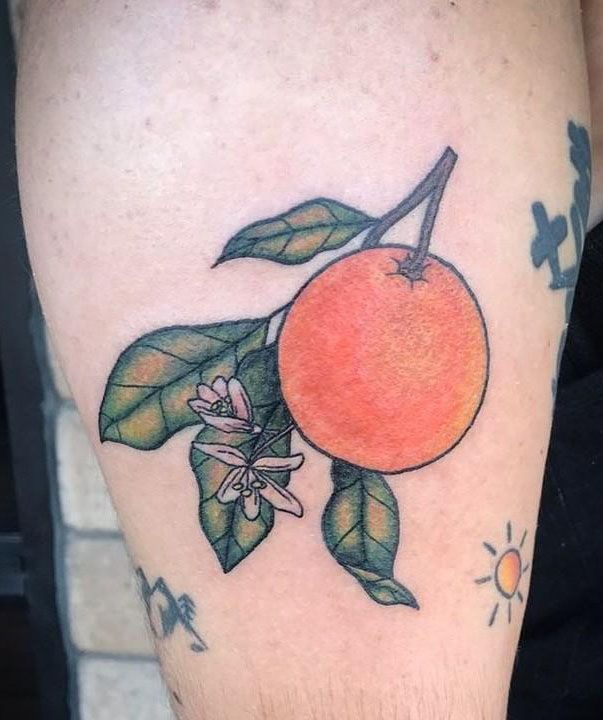 30 Pretty Orange Blossom Tattoos You Can Copy