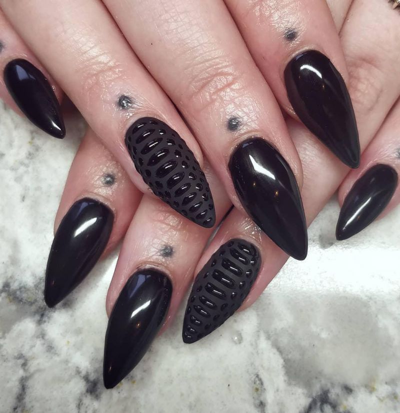 30 Pretty Snake Skin Nails You Will Love