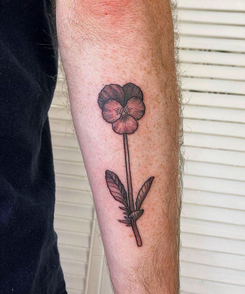 30 Pretty Violet Tattoos You Need to Copy