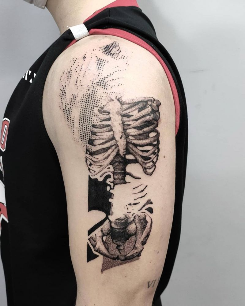 30 Pretty Anatomy Tattoos to Inspire You