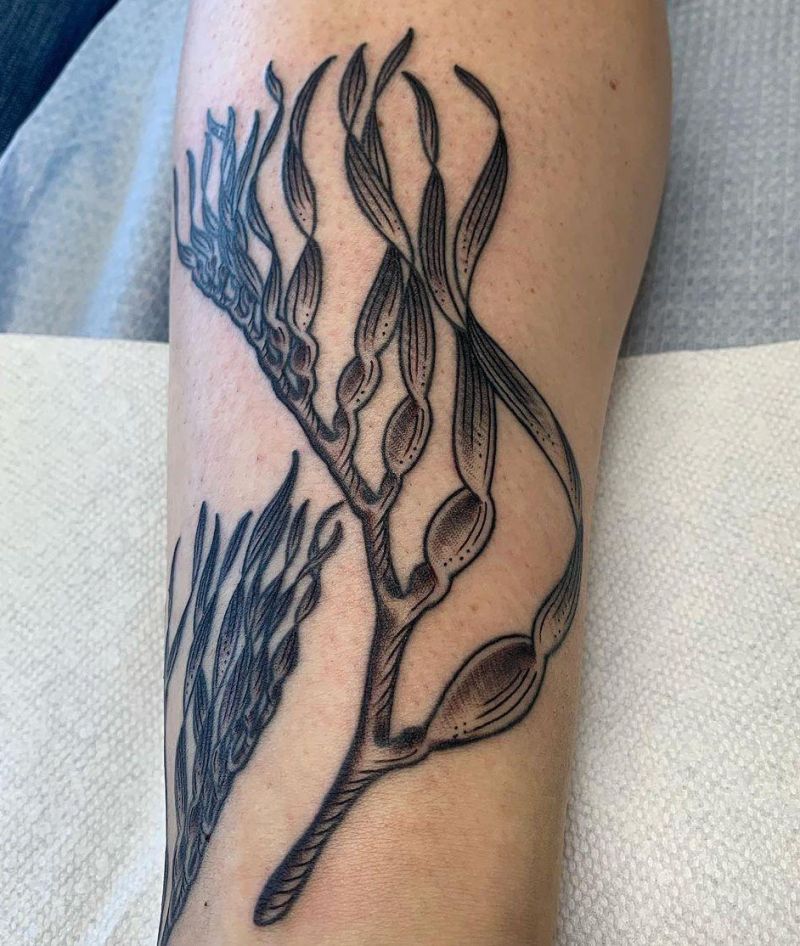 30 Perfect Kelp Tattoos You Must Try