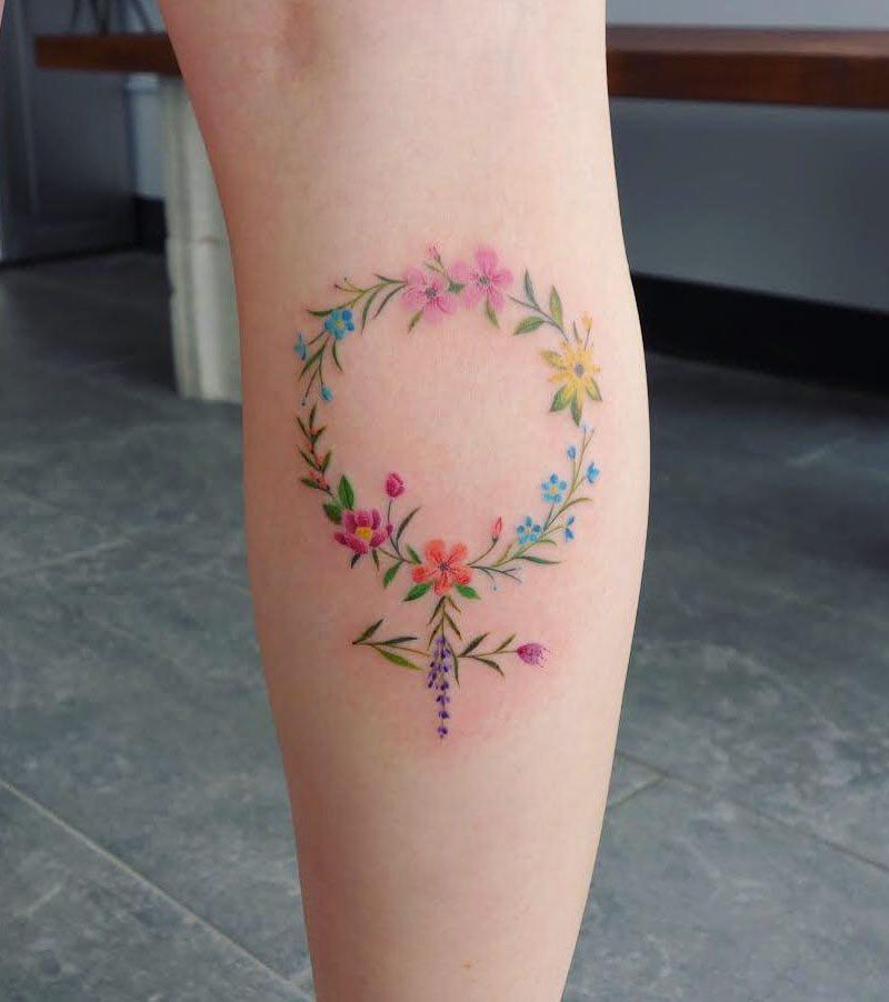 30 Perfect Wreath Tattoos Make You Attractive