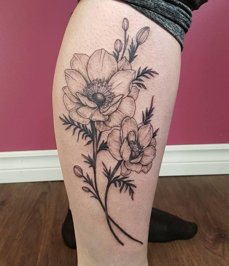 30 Pretty Anemone Tattoos You Must Try