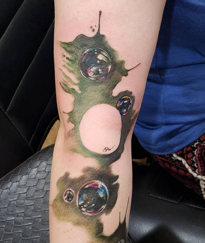 30 Pretty Bubble Tattoos You Will Love