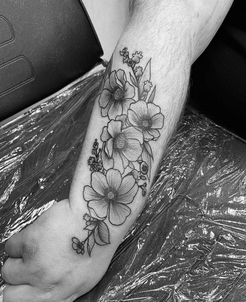 30 Pretty Anemone Tattoos You Must Try