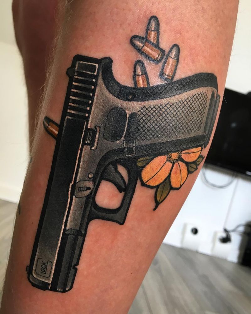 30 Pretty Glock Tattoos You Must Try