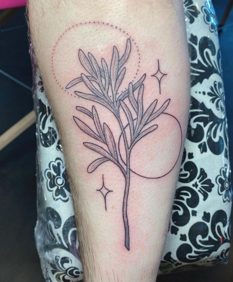 30 Gorgeous Rosemary Tattoos You Can Copy