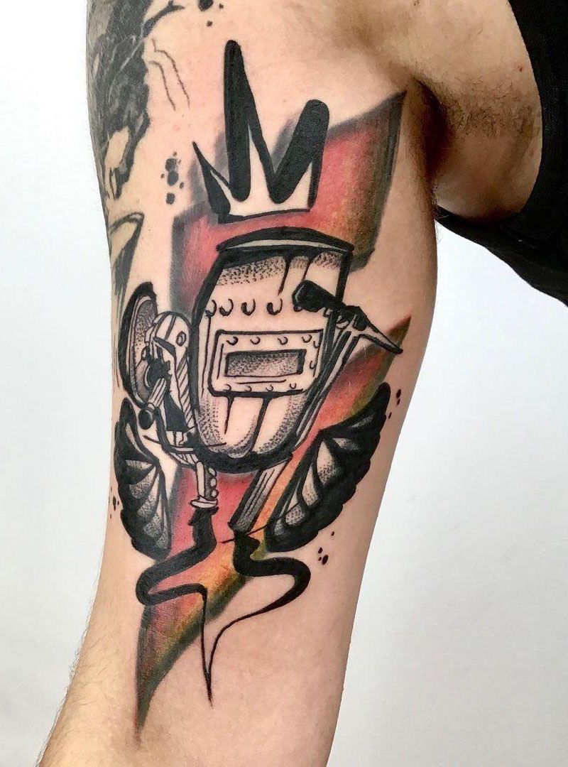 30 Pretty Welding Tattoos For Inspiration