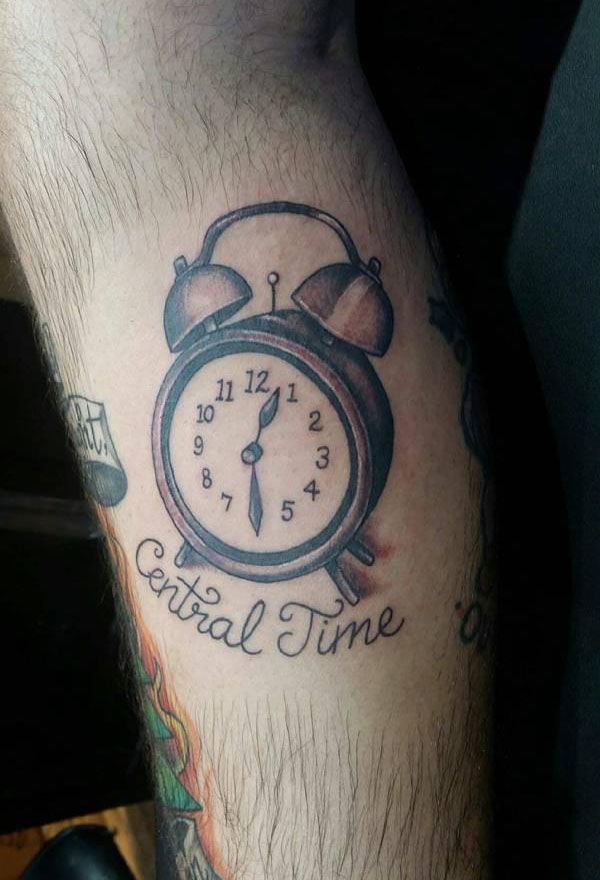 21 Perfect Alarm Clock Tattoos to Inspire You