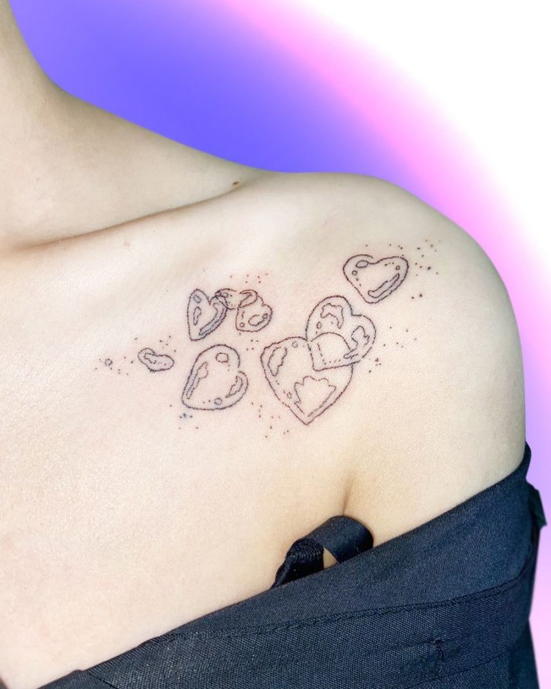 30 Pretty Bubble Tattoos You Will Love