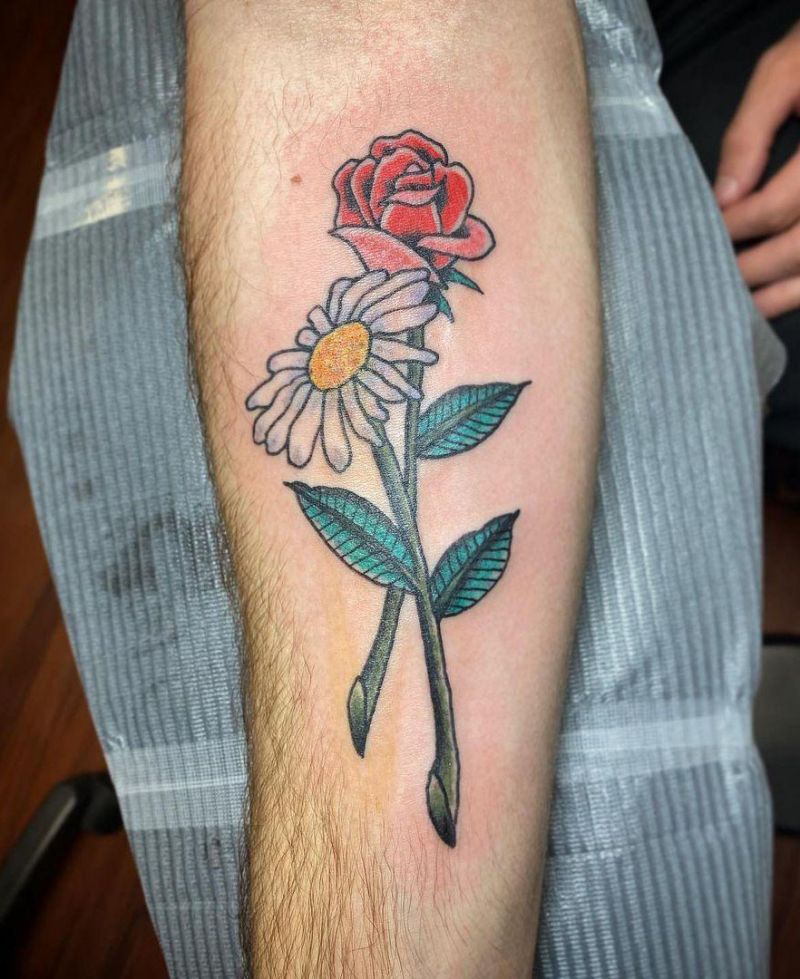 30 Pretty Daisy Tattoos You Will Love