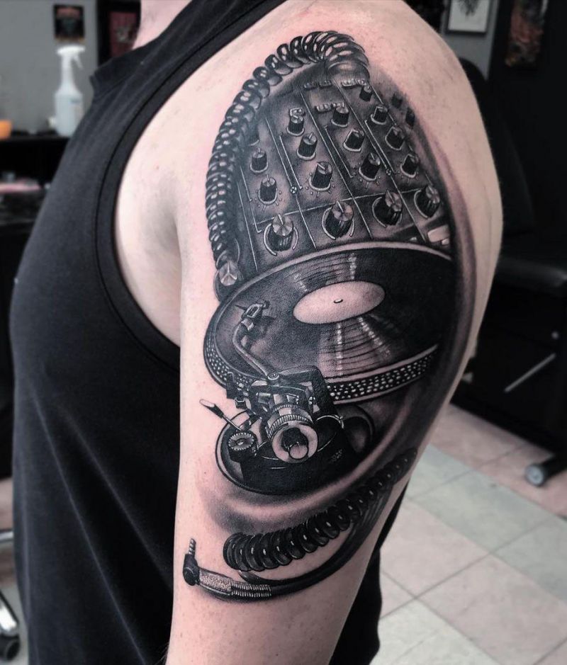 30 Pretty Dj Tattoos You Will Love