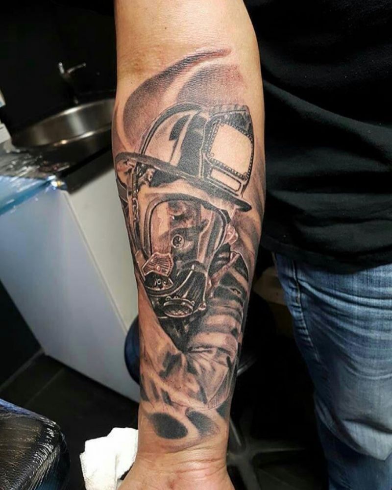 30 Pretty Firefighter Tattoos You Must Love