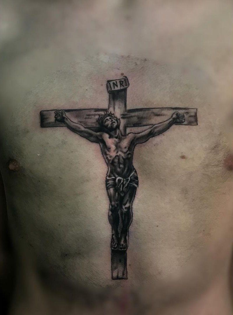 30 Perfect Jesus Cross Tattoos You Must Try