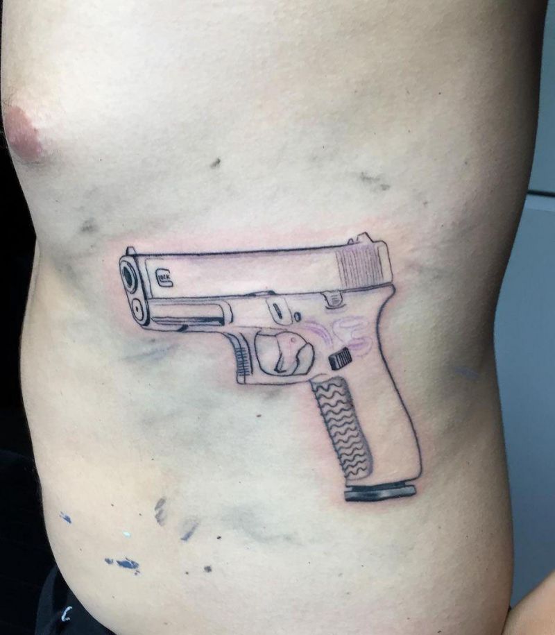 30 Pretty Glock Tattoos You Must Try