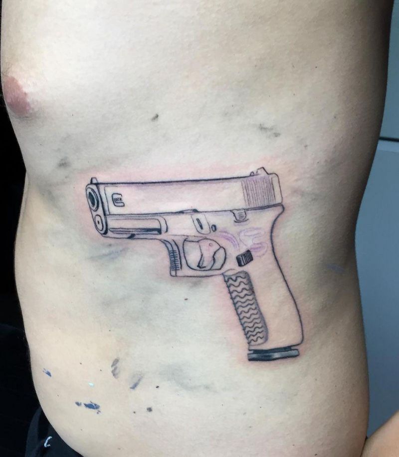 30 Pretty Glock Tattoos You Must Try