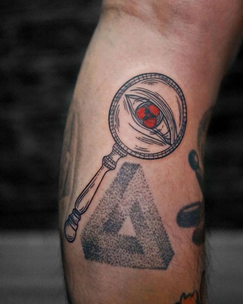 30 Perfect Magnifying Glass Tattoos Make You Attractive