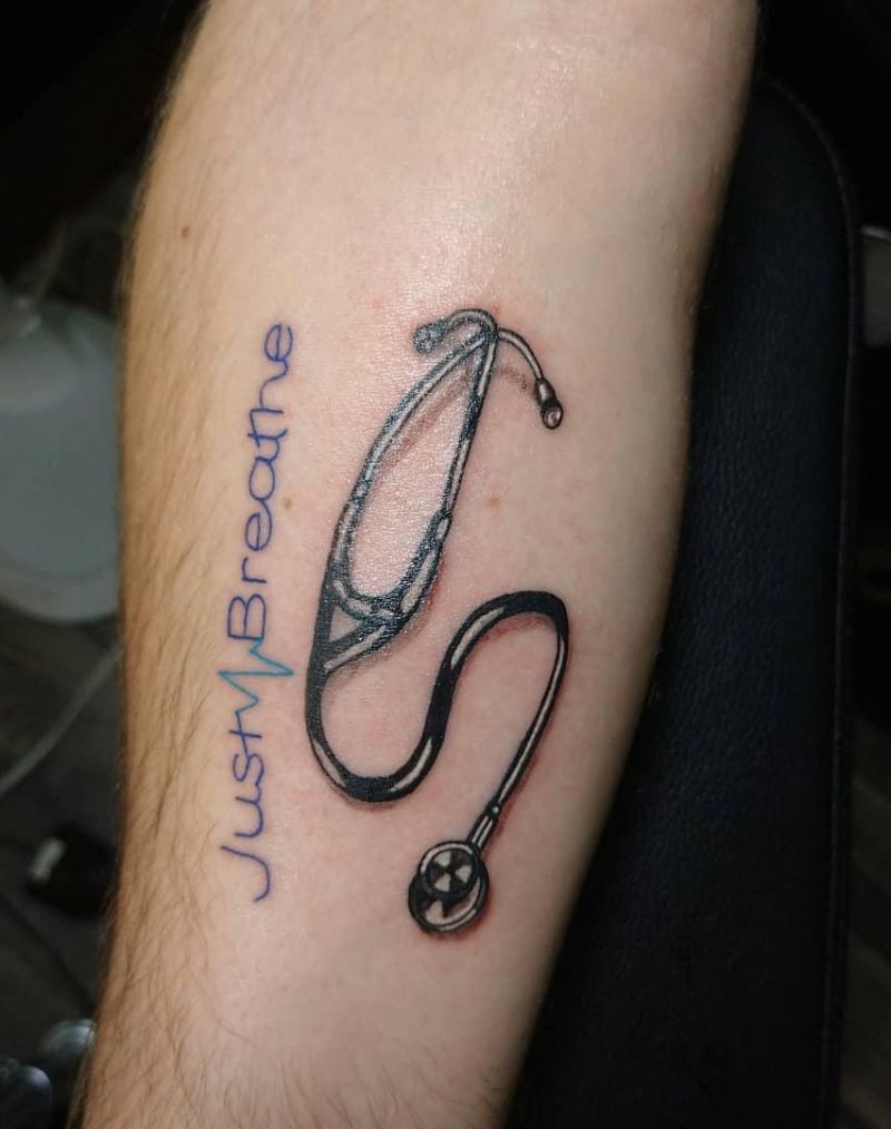 30 Pretty Stethoscope Tattoos You Can Copy