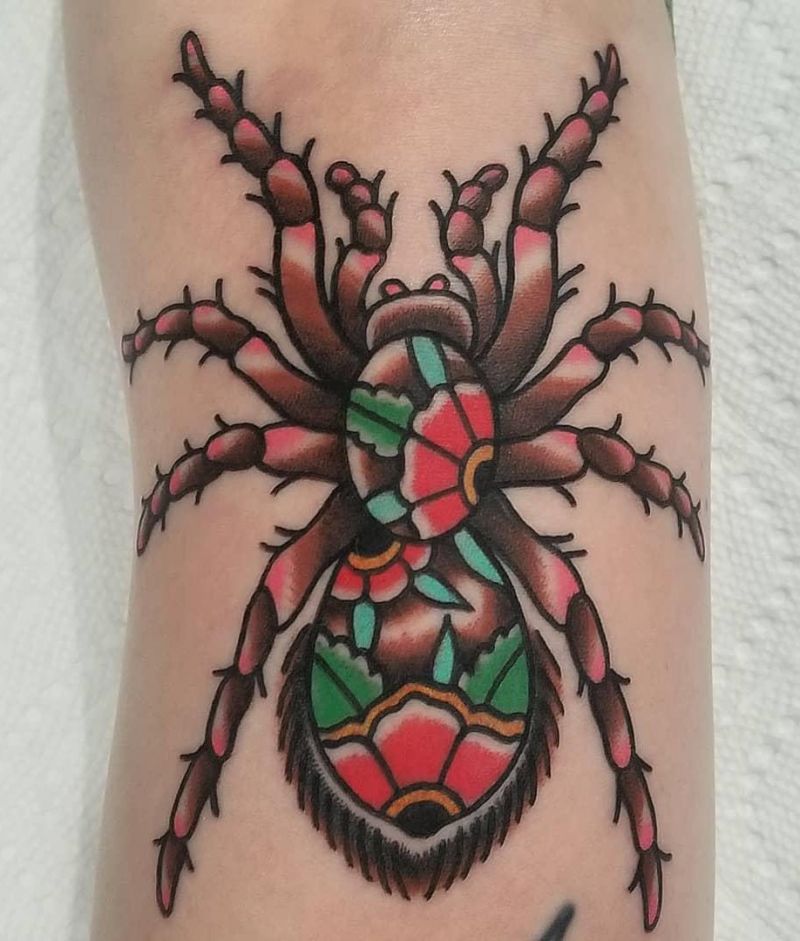 30 Amazing Tarantula Tattoos for inspiration