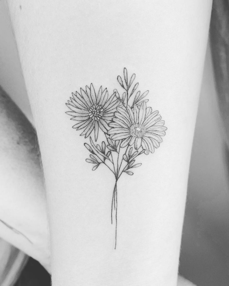 30 Pretty Daisy Tattoos You Will Love