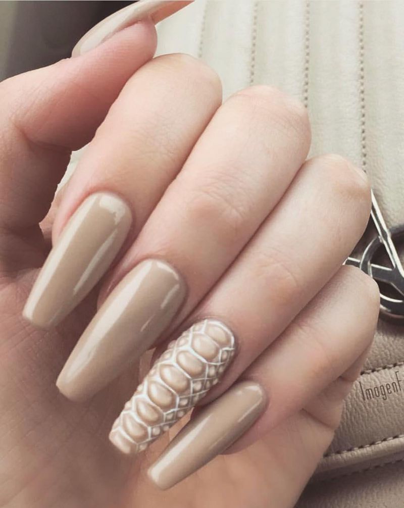 30 Pretty Snake Skin Nails You Will Love