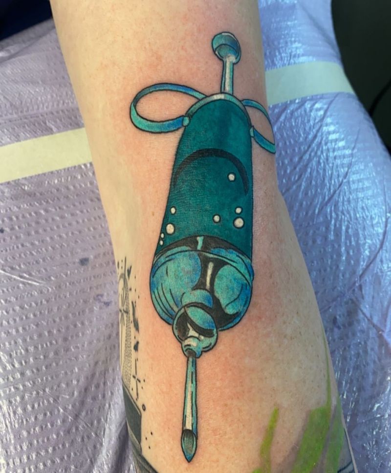 30 Pretty Syringe Tattoos You Will Love