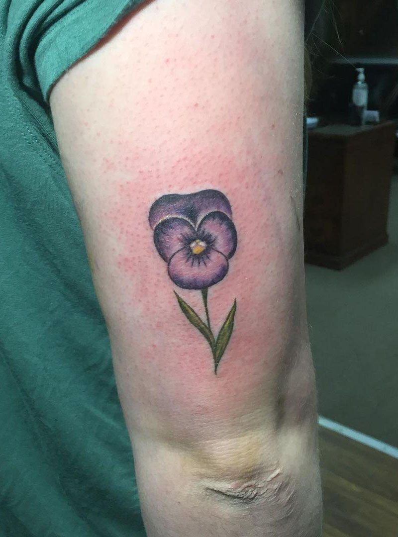 30 Pretty Violet Tattoos You Need to Copy