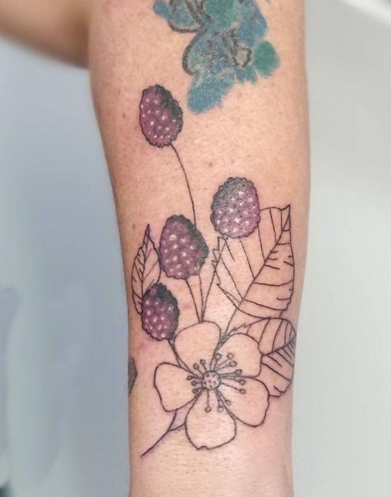 30 Pretty Blackberry Tattoos You Will Like