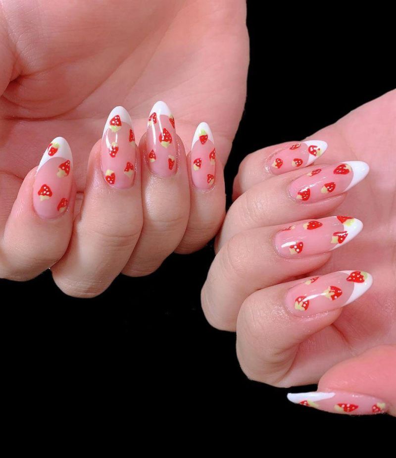 30 Trendy Strawberry Nails Make You Attractive