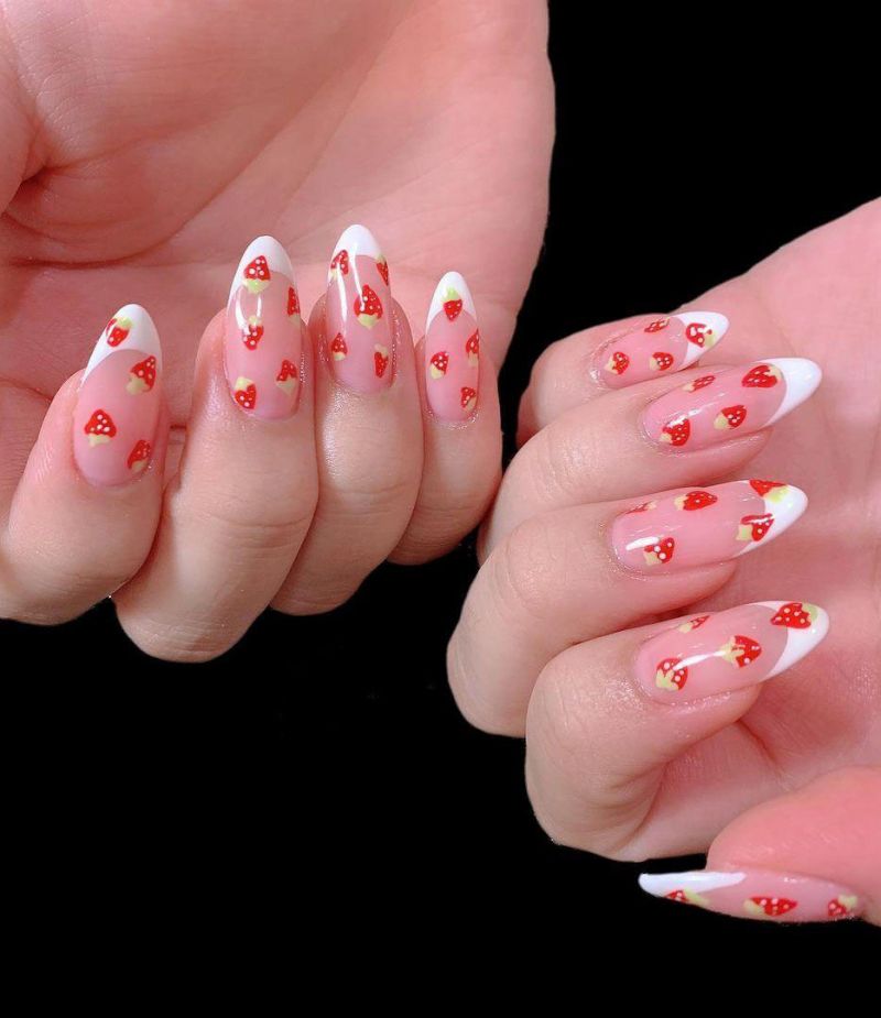 30 Trendy Strawberry Nails Make You Attractive