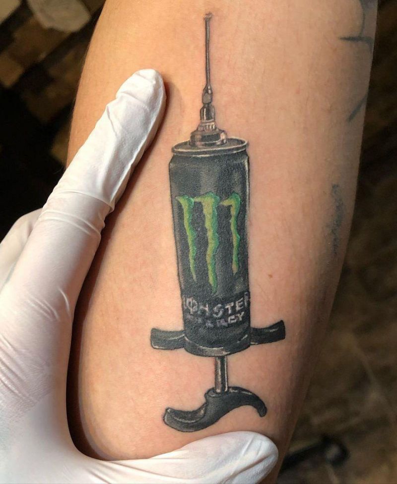 30 Pretty Syringe Tattoos You Will Love