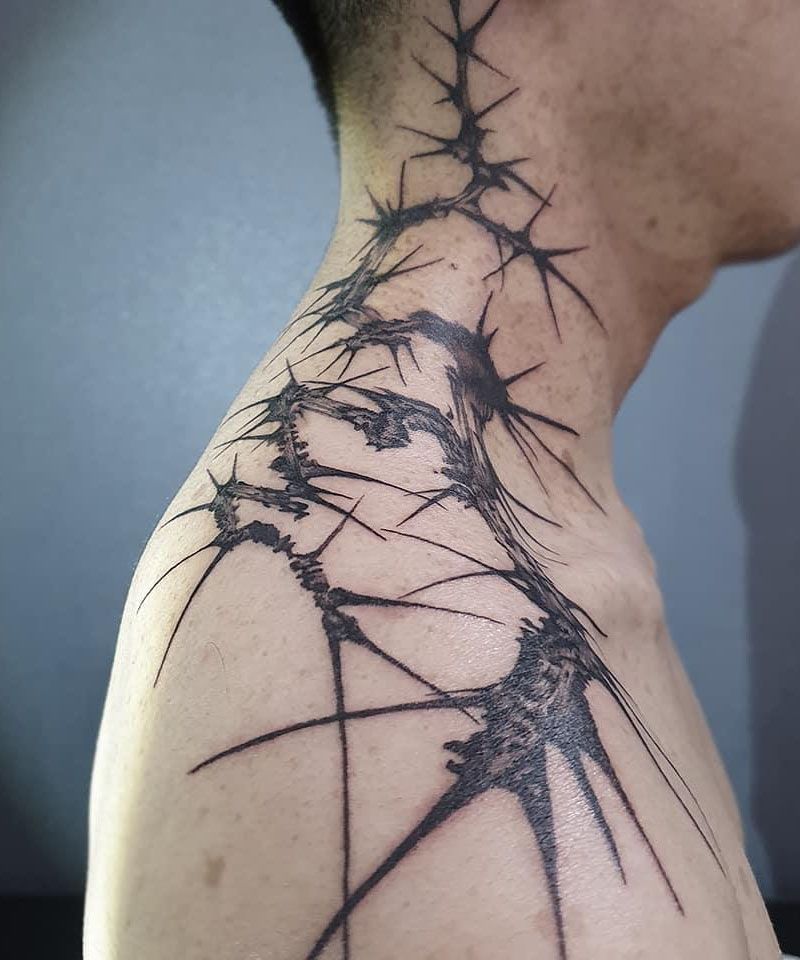 30 Pretty Thorn Tattoos You Need to Copy