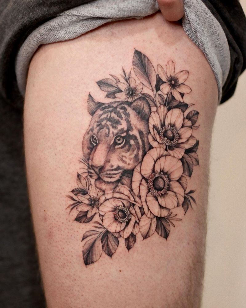 30 Pretty Anemone Tattoos You Must Try